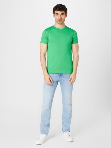 GANT Tričko – zelená