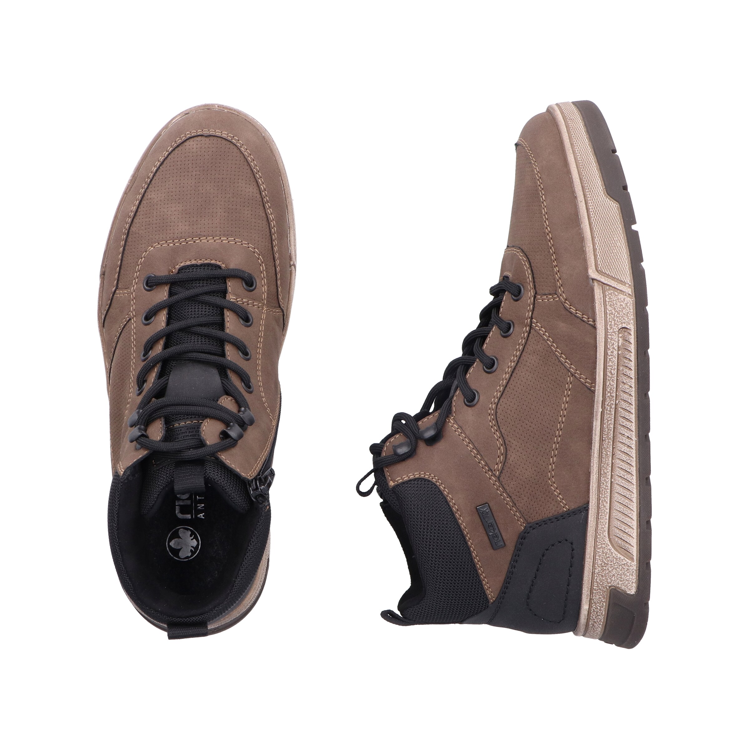 Stivale stringato ' 36020 ' di Rieker in grigio