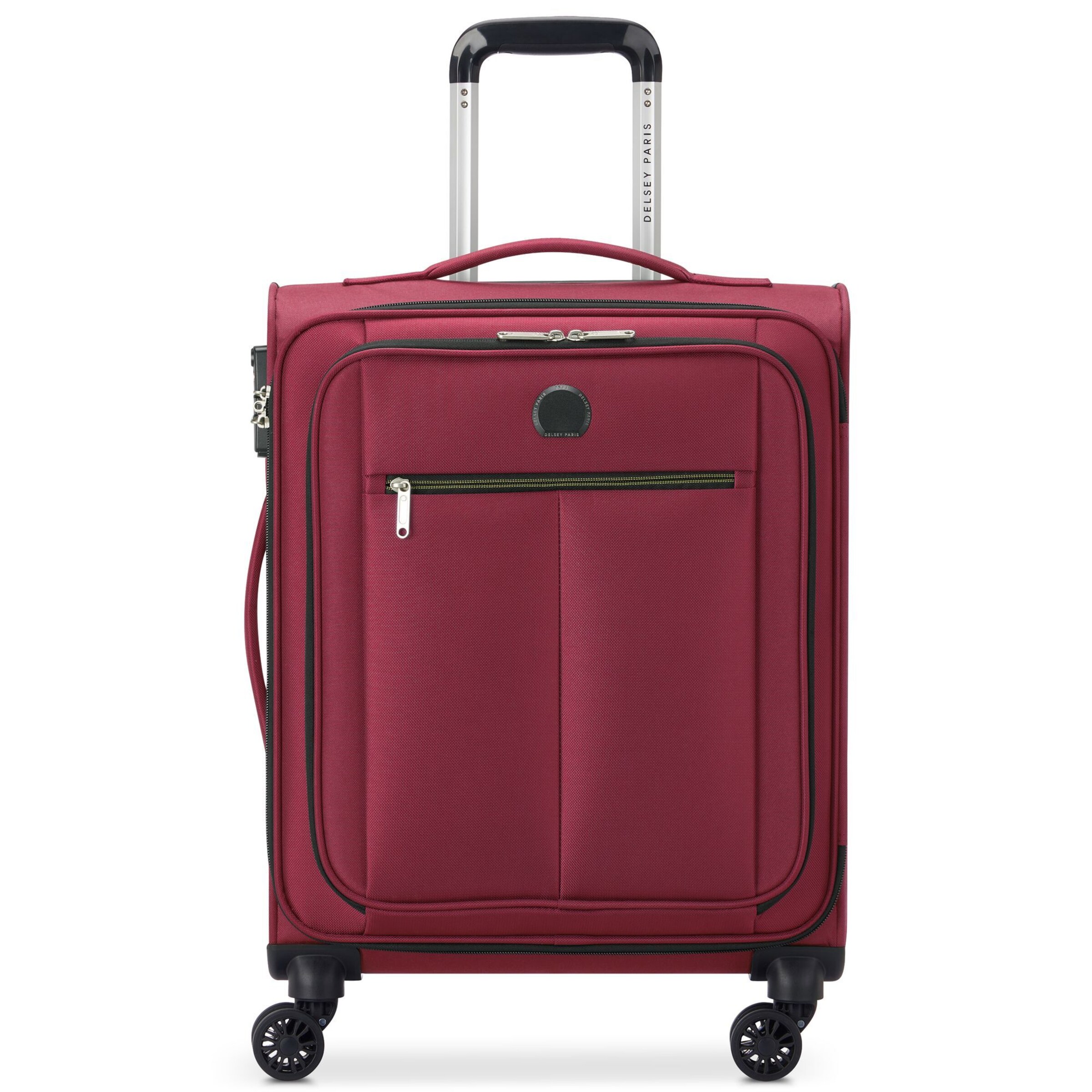 Valisette Delsey Paris en rouge : devant