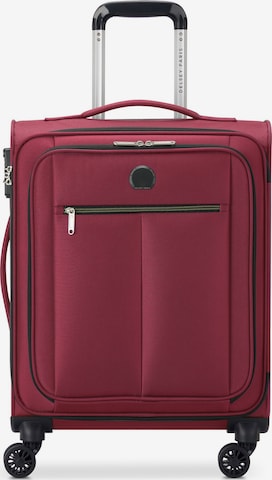 Valisette Delsey Paris en rouge : devant