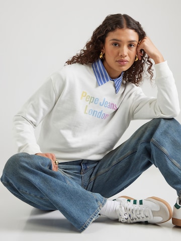 Pepe Jeans Tréning póló 'CARLA' - fehér: elől
