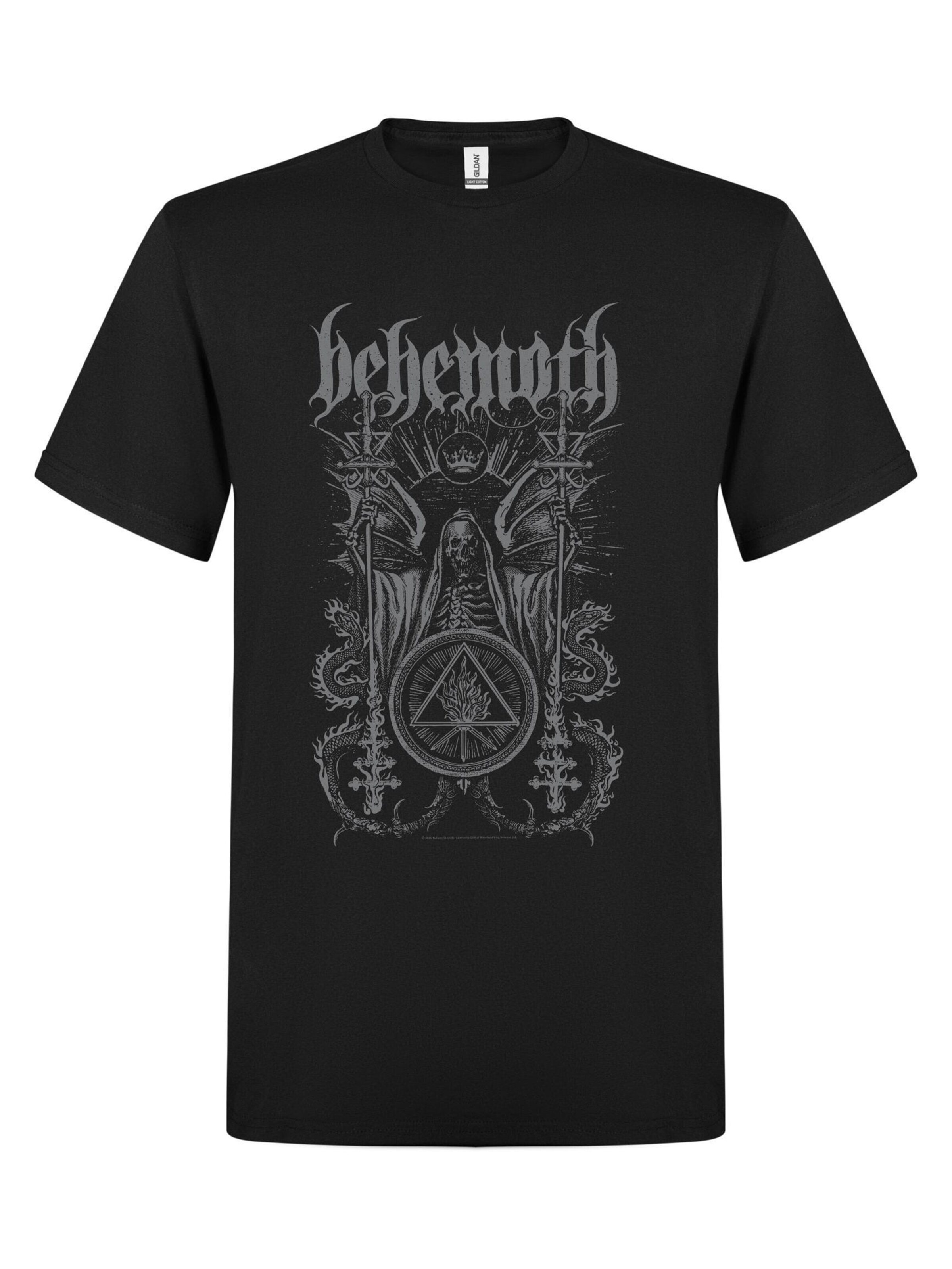 Rockshirts Shirt 'Behemoth Ceremonial T-Shirt' in Black: front