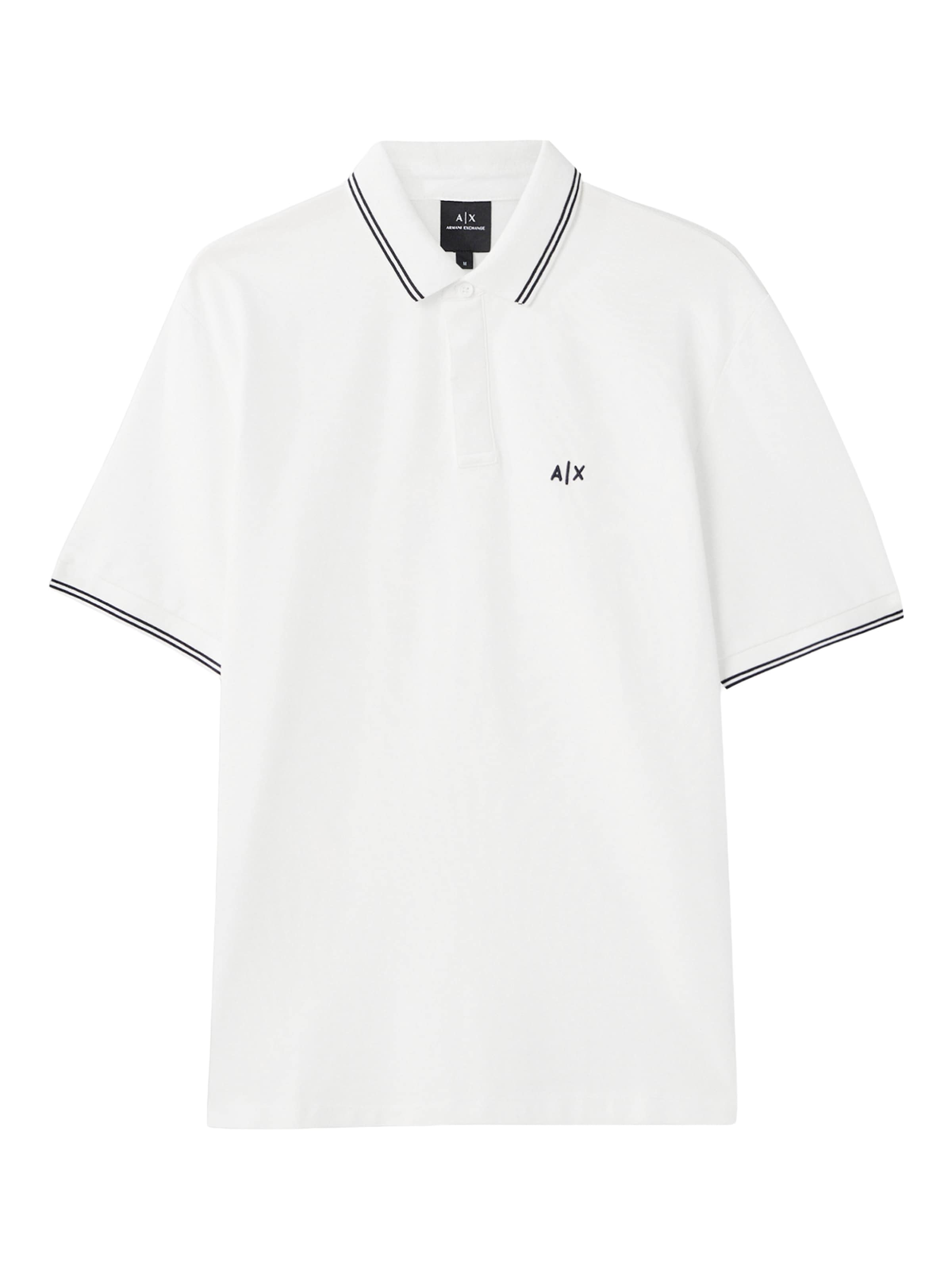 ARMANI EXCHANGE Shirt in White: front