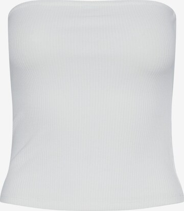 PIECES Top 'RUKA' in White: front