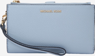 MICHAEL Michael Kors Портмоне в синьо: отпред