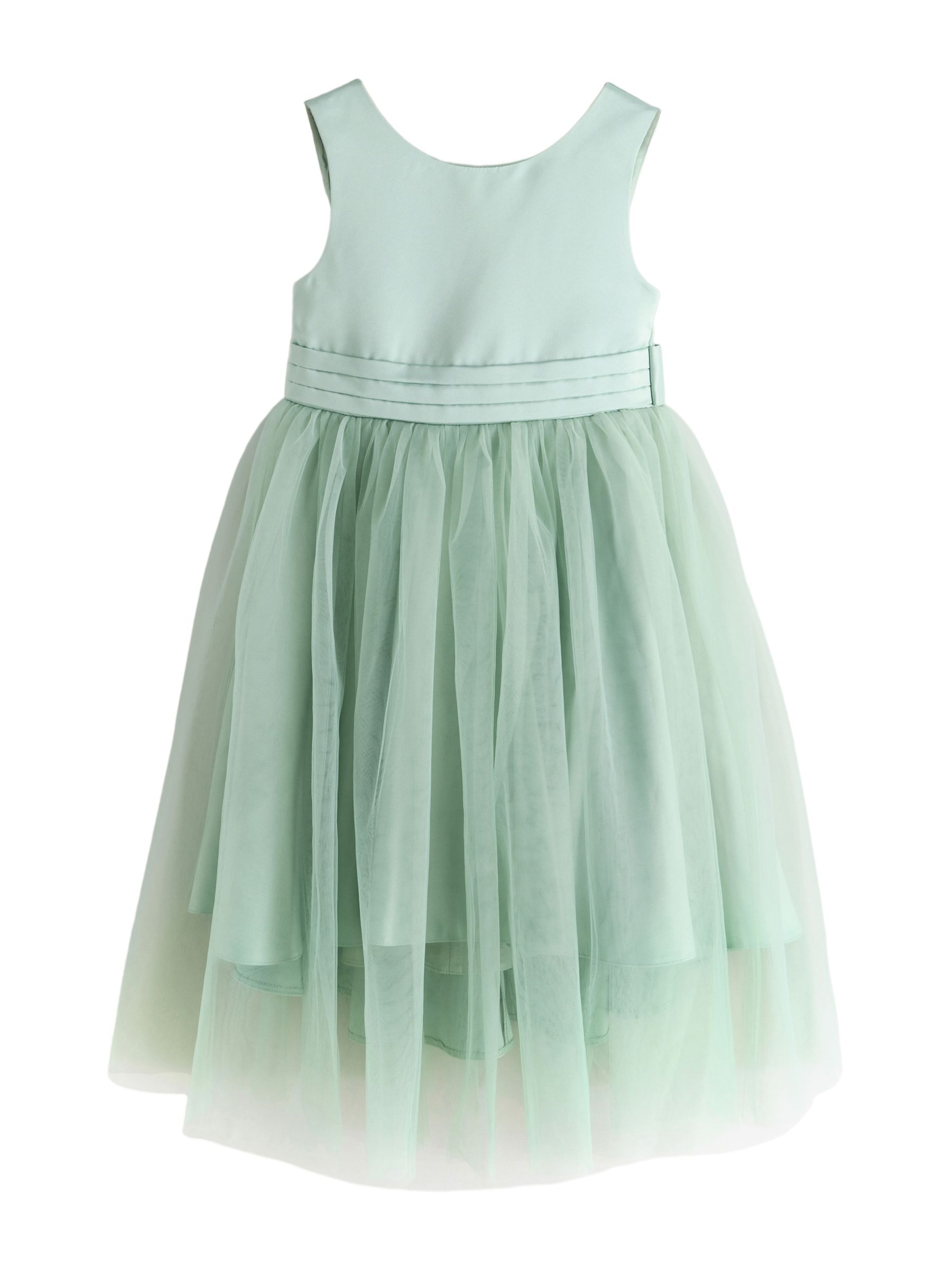 Next Платье в Зеленый: спереди