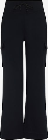 Regular Pantalon de sport Born en noir : devant