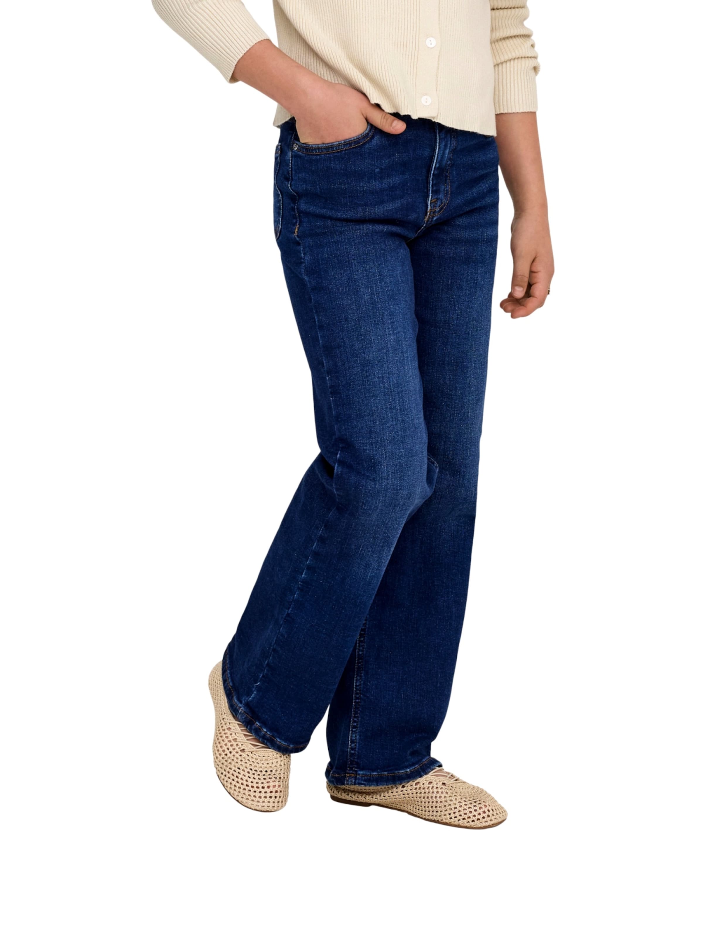 ONLY GIRLS Regular Jeans 'KOGMadison' in Blauw