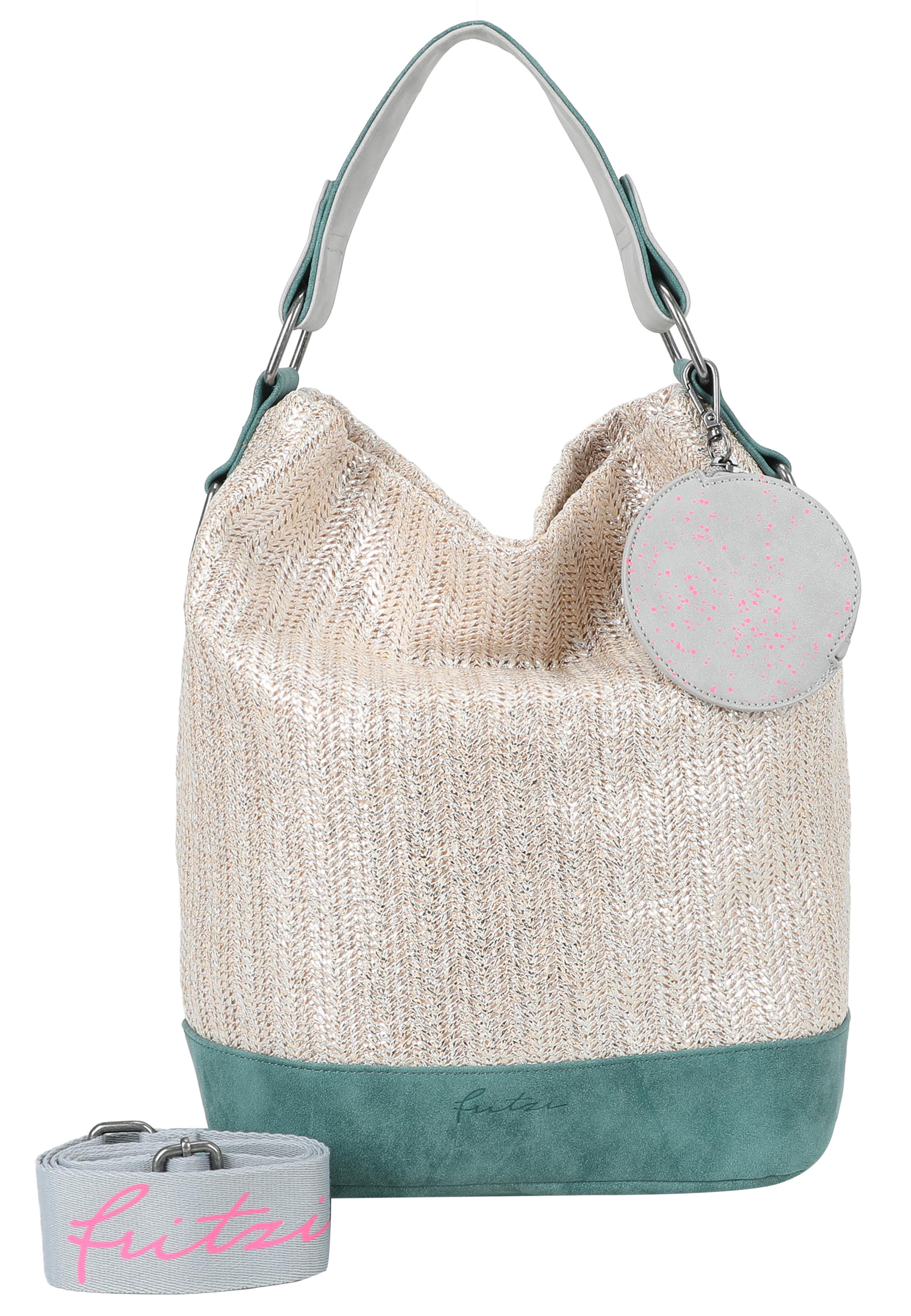 Fritzi aus Preußen Shopper 'Olga' in Zilver: voorkant