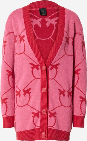 PINKO Gebreid vest 'ADELPHI' in Roze: voorkant