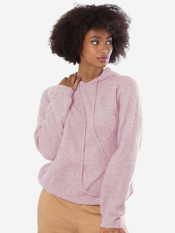 BELLEMERE NEW YORK Pullover 'Everyday Cashmere-Pullover'‌‌‌‌‌‌ in Pink: Vorderseite