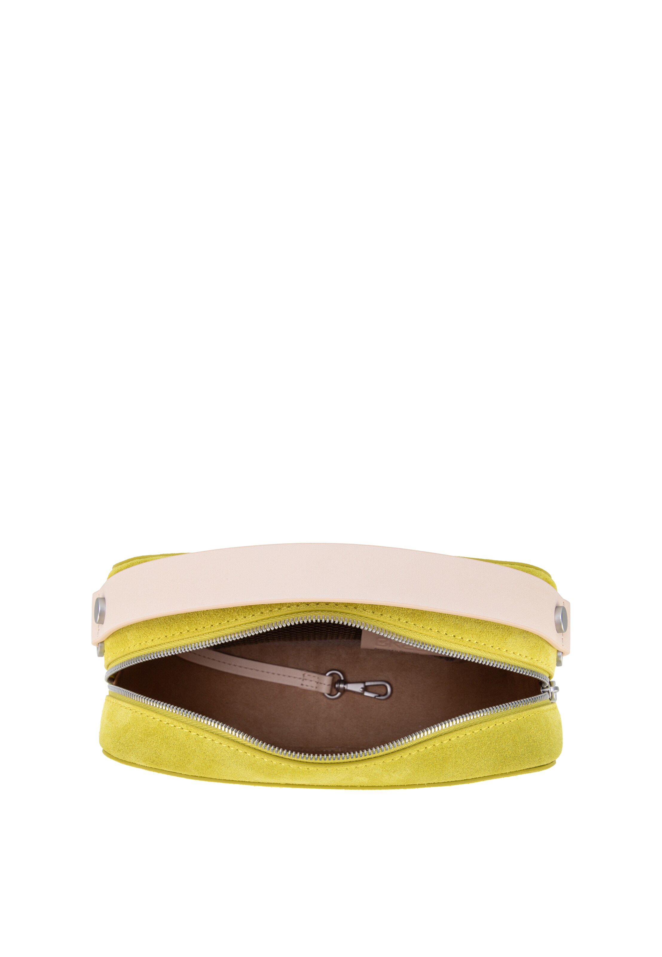 BREE - Mala de ombro 'The Icons Cube' em amarelo