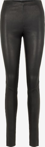 Y.A.S Skinny Leggings 'Zeba' in Black: front