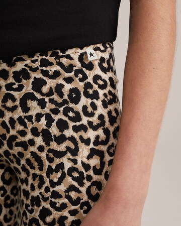 évasé Leggings WE Fashion en marron