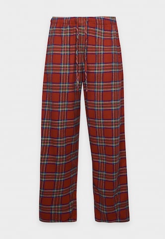 Pantaloncini da pigiama di Abercrombie & Fitch in rosso: frontale