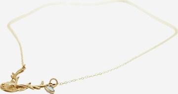 Gemshine Necklace 'Alpin Hirsch' in Gold