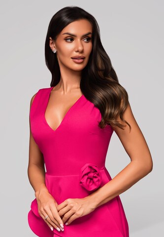 Ombre Evening dress in Pink