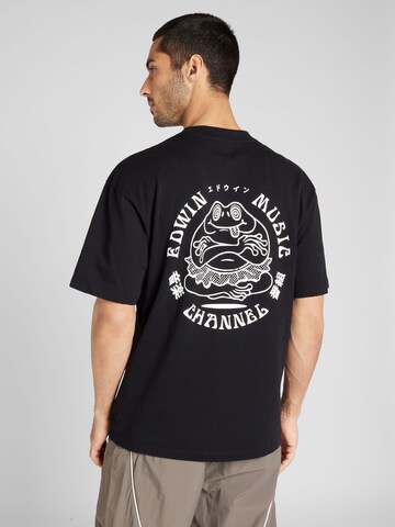 EDWIN Bluser & t-shirts i sort: forside