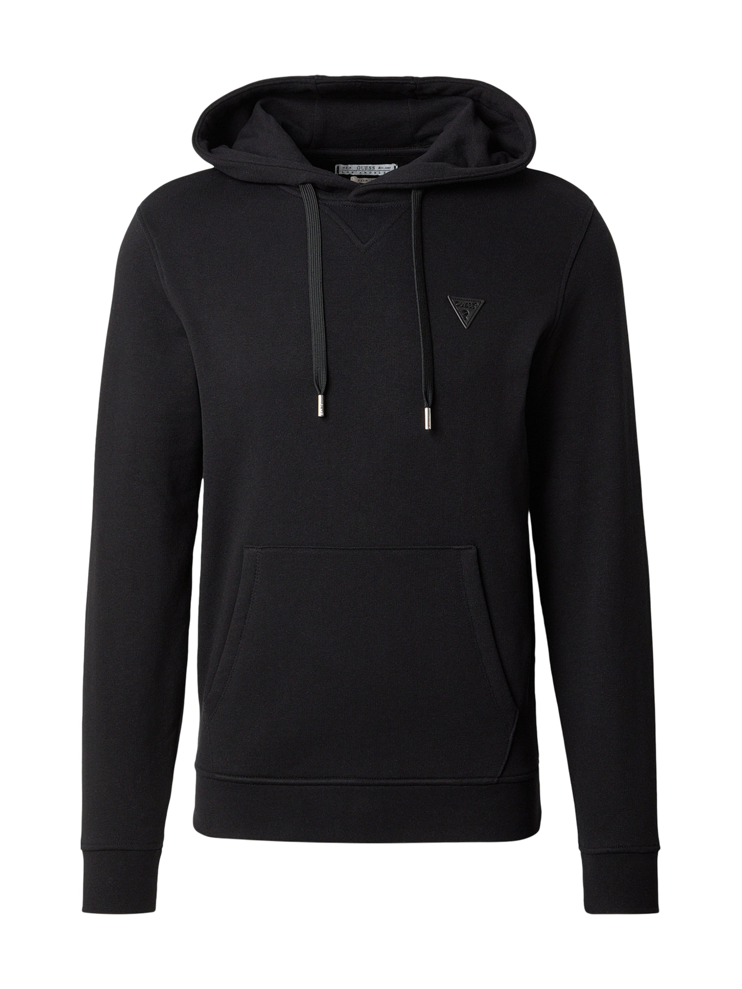 GUESS Sweatshirt in Black: front