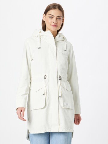 mazine - Parka meia-estação 'Marydale' em branco: frente