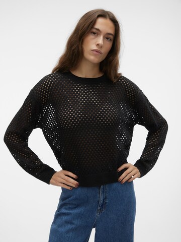 VERO MODA Pullover 'SIA' in Schwarz