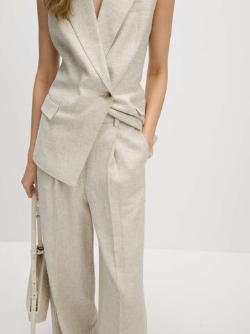 Wide Leg Pantalon Marks & Spencer en beige