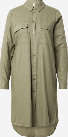 Soyaconcept Shirt Dress 'Ina 16' in Green: front