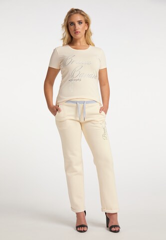 Bruno Banani T-Shirt in Beige