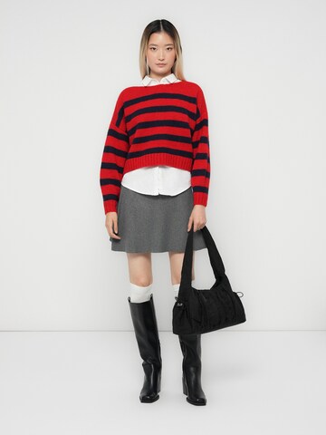 ONLY - Pullover 'ONLAYA' em vermelho