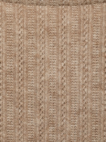MANGO Pullover 'POINTE' in Braun