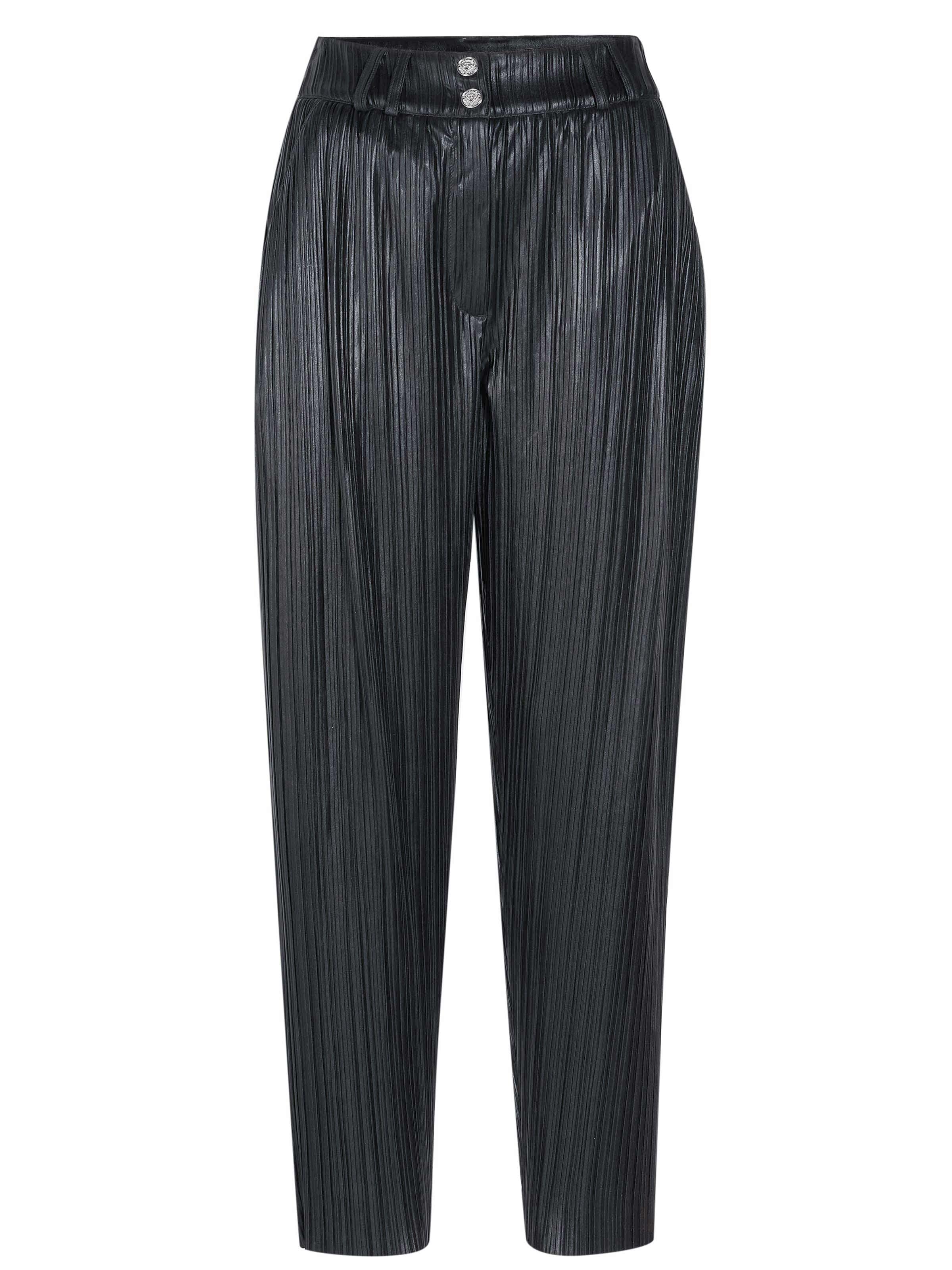 Balmain Regular Hose‌‌‌‌‌‌‌ in Schwarz: Vorderseite