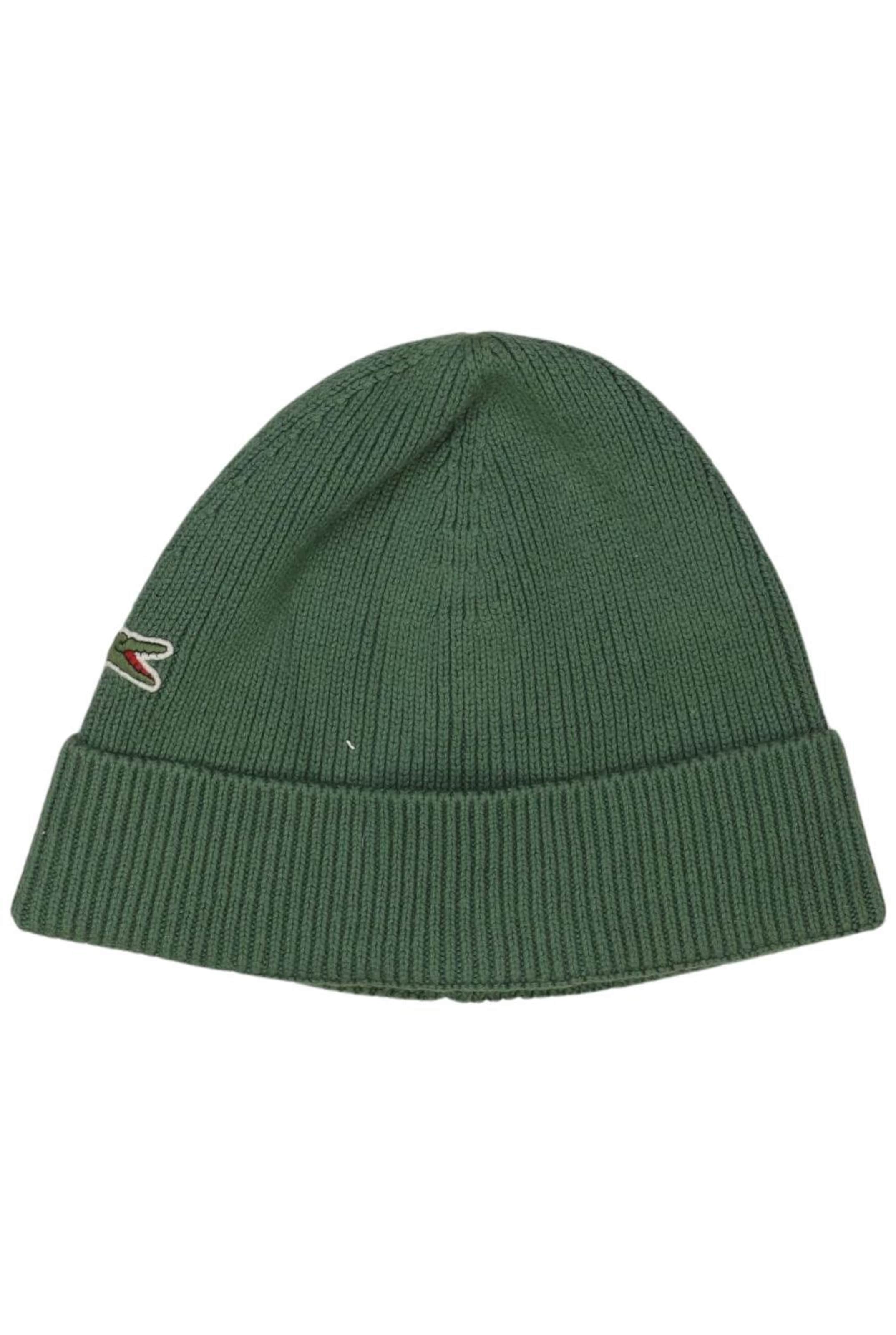 LACOSTE Hat & Cap in One size in Green: front