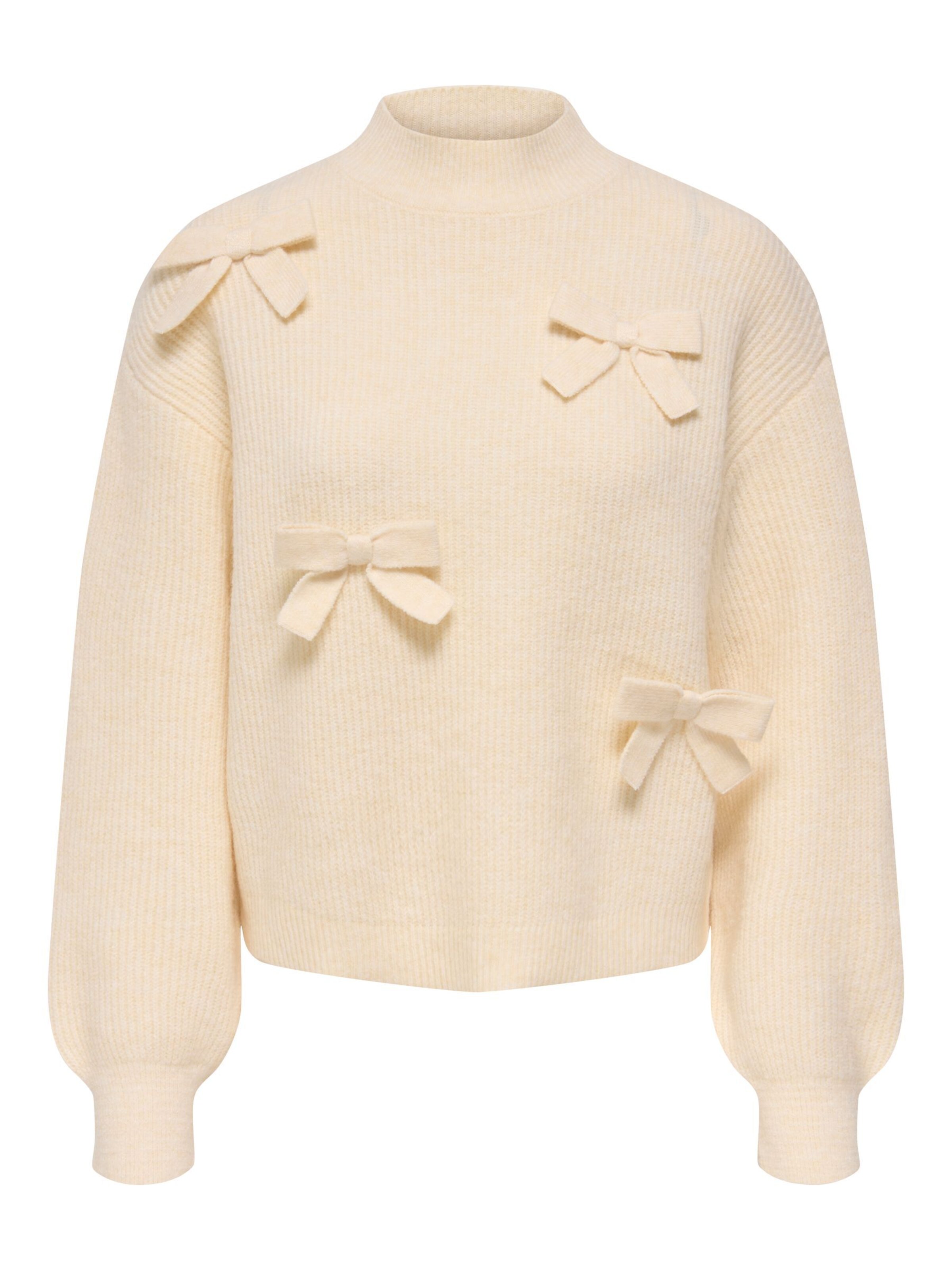 ONLY Sweater 'LISA' in Beige: front