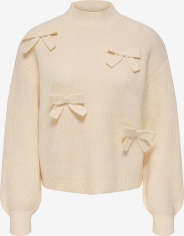 ONLY Sweater 'LISA' in Beige: front