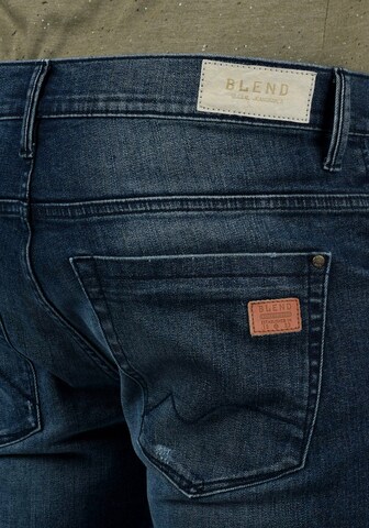 BLEND Slimfit 5-Pocket-Jeans 'Grilux' in Blau