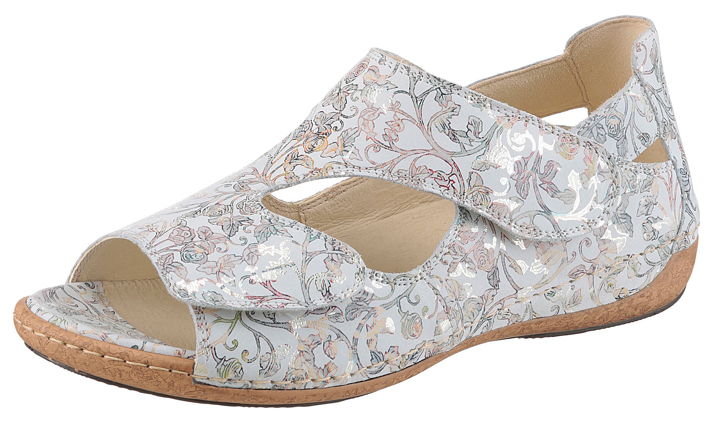 WALDLÄUFER Sandale in Weiß: Vorderseite