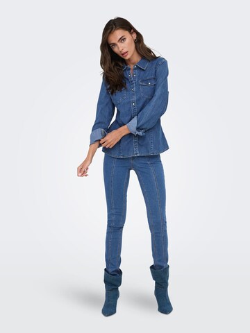 ONLY Bluse 'ONLSasia' i blå