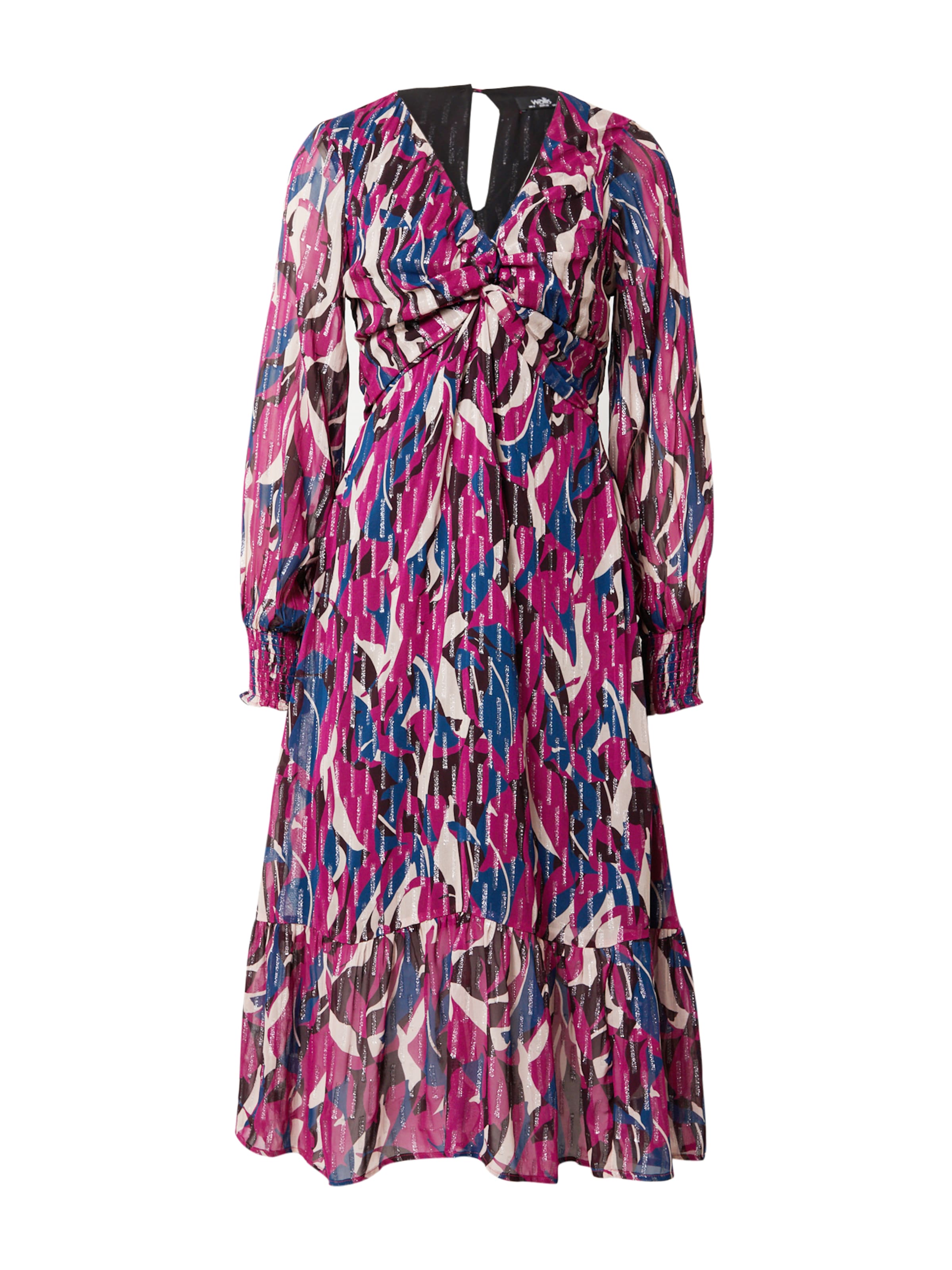 Wallis Dress in Pink: front