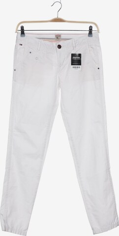 Tommy Jeans Pants in S in White: front