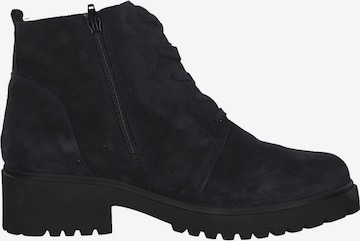 WALDLÄUFER Lace-Up Ankle Boots 'Luise' in Blue