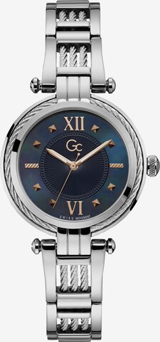 Gc Analog Watch 'CableBijou' in Silver: front