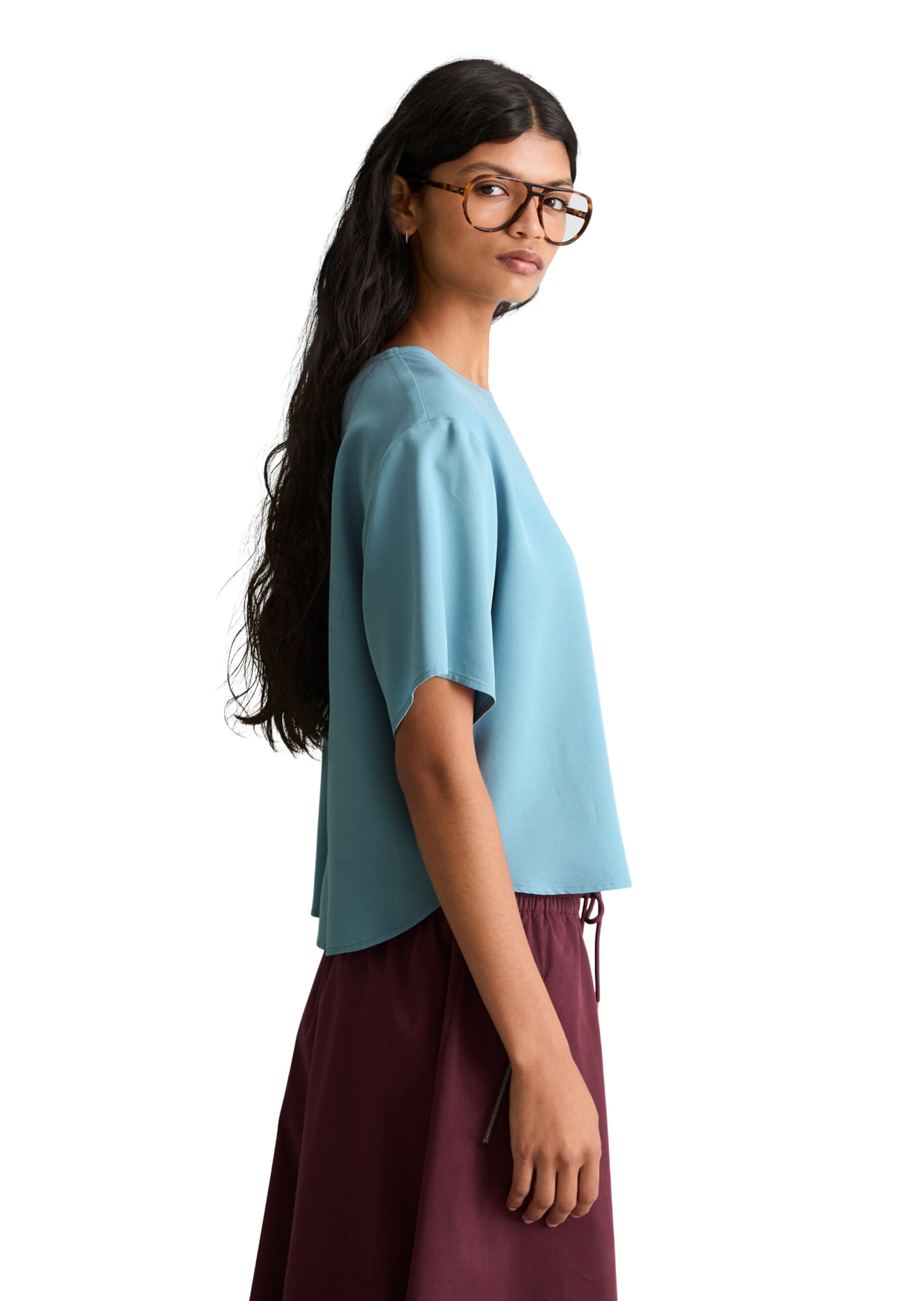 Marc O'Polo DENIM Blouse in Blauw
