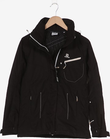 SALOMON Jacket & Coat in XS in Black: front