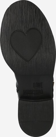 Boots Love Moschino en noir