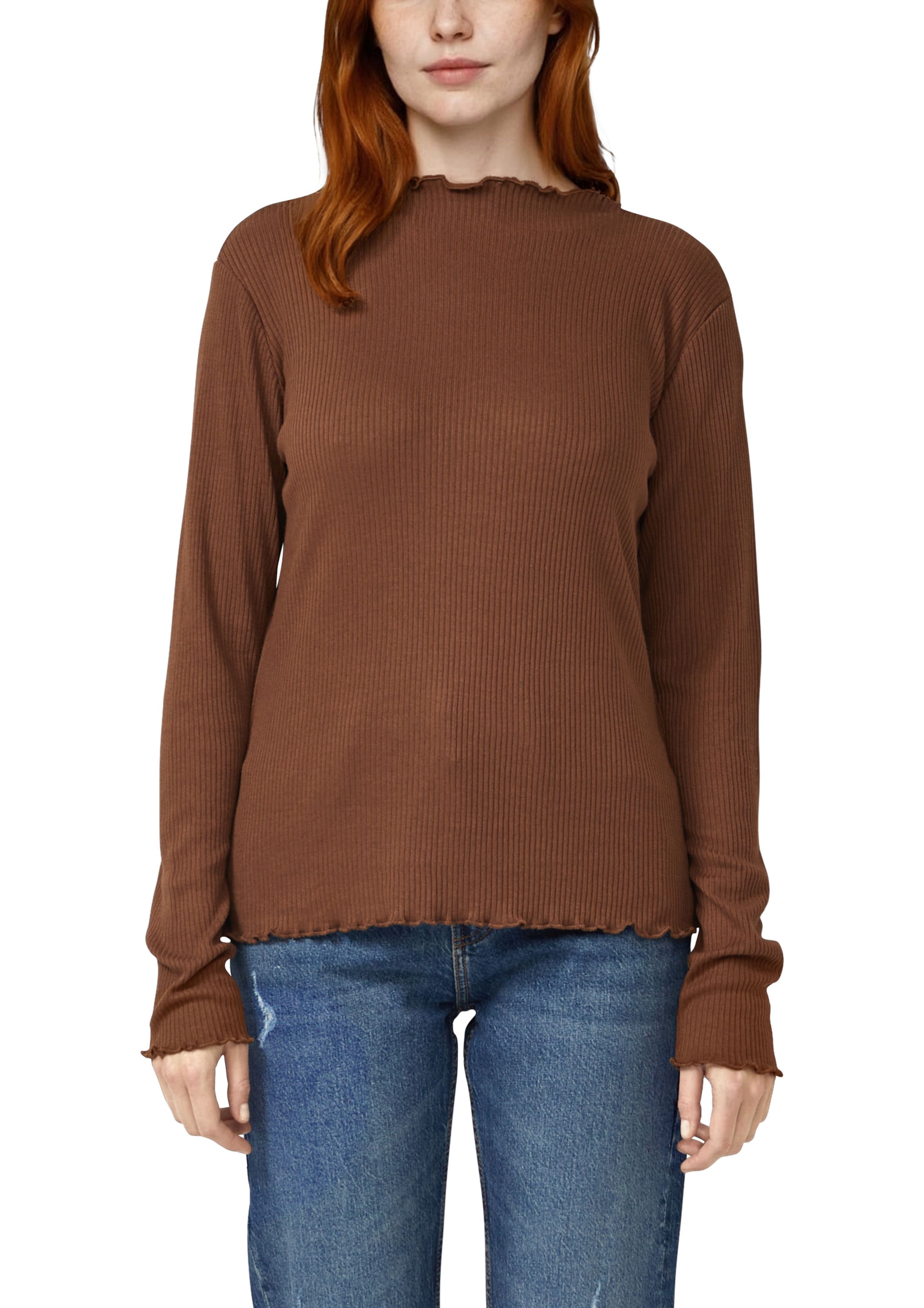 s.Oliver Μπλουζάκι σε καφέ