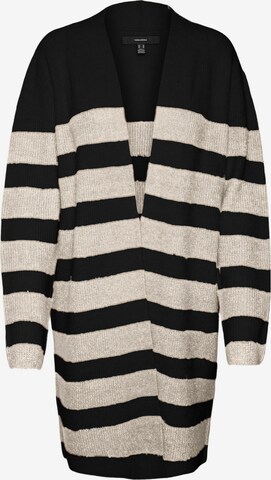 VERO MODA Knit Cardigan 'PHILINE' in Black: front