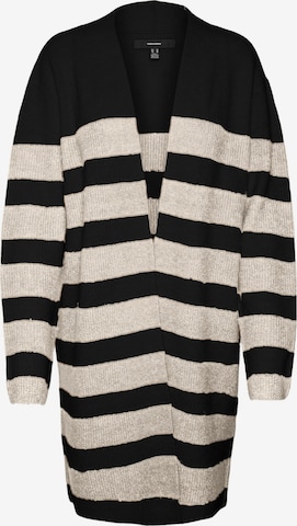 VERO MODA Knit cardigan 'PHILINE' in Black: front