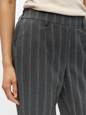 OBJECT Slim fit Pants 'OBJLisa' in Grey