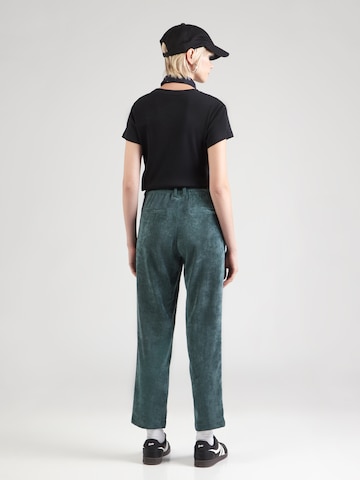 s.Oliver Tapered Pleat-front trousers in Blue