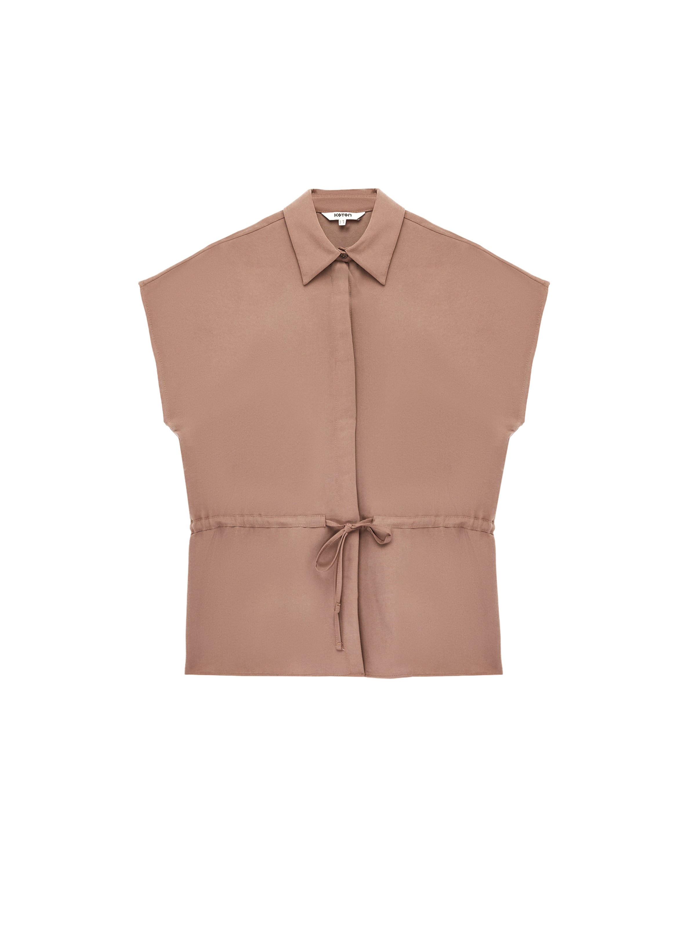 Koton Shirt in XXS in braun, Produktansicht